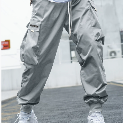 Pantaloni Cargo da Uomo - Stile Jogger e Vita con Coulisse