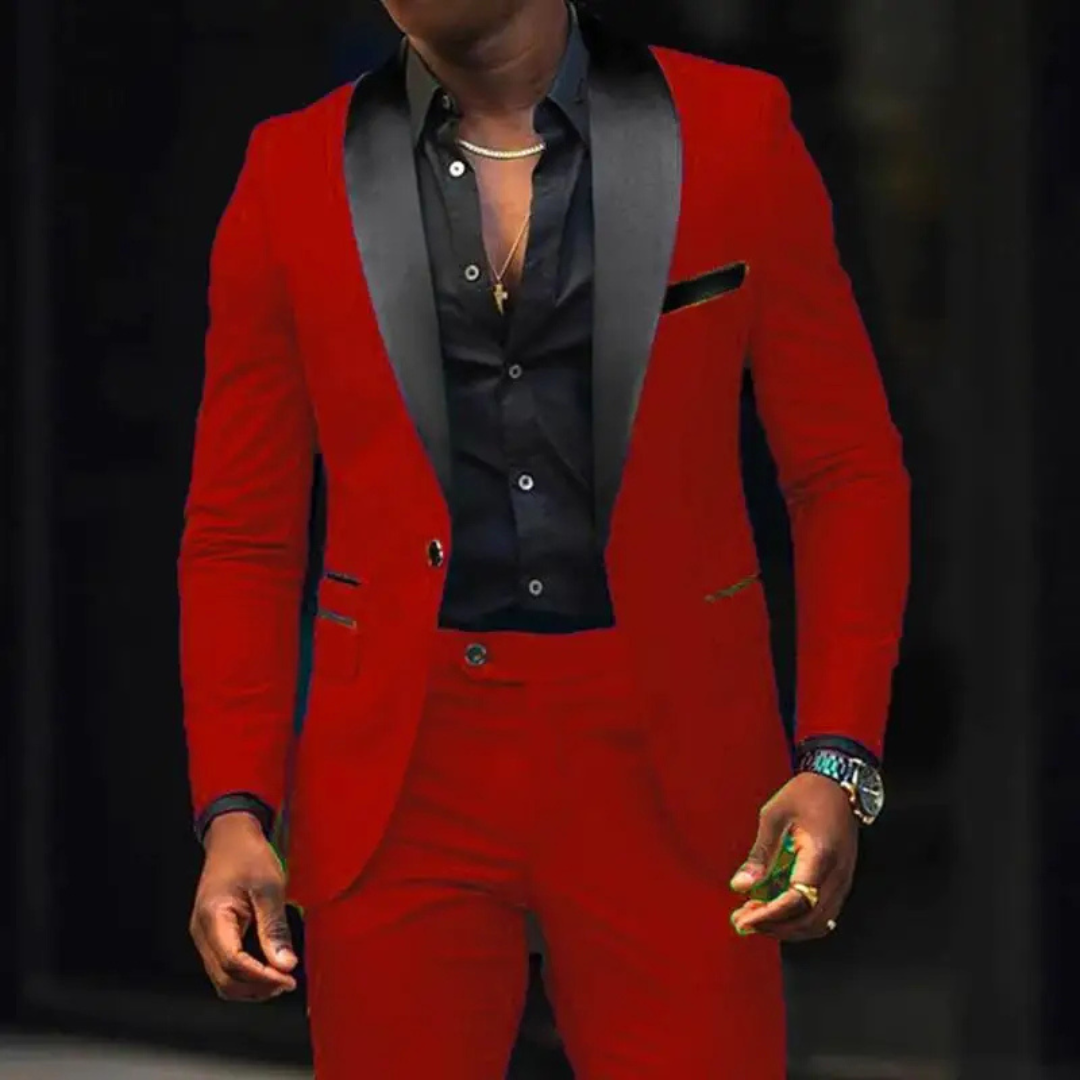 Completo da Uomo - Vestibilità Sartoriale e Revers a Lancia