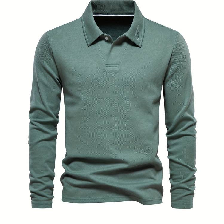 Polo Classica a Maniche Lunghe per Uomo