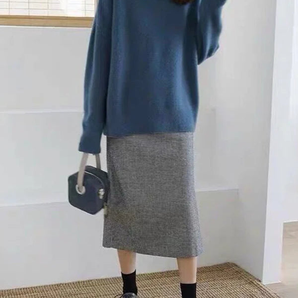 Maglione da Donna - Con Collo Alto e Vestibilità Rilassata