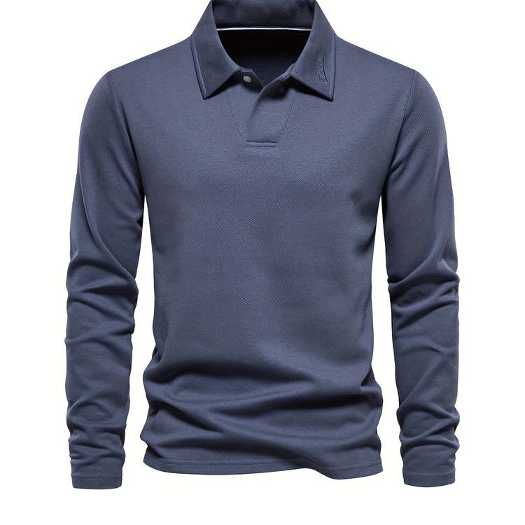 Polo Classica a Maniche Lunghe per Uomo