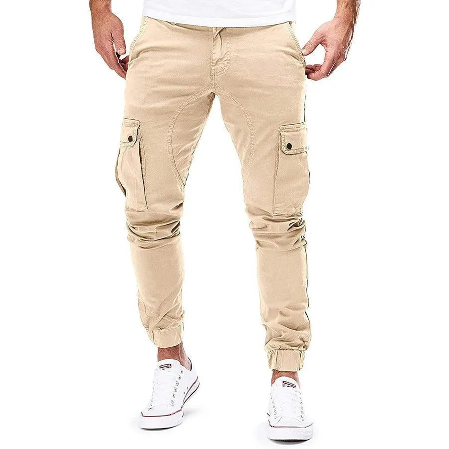 Pantaloni Cargo da Uomo - Vestibilità Jogger e Vita con Coulisse