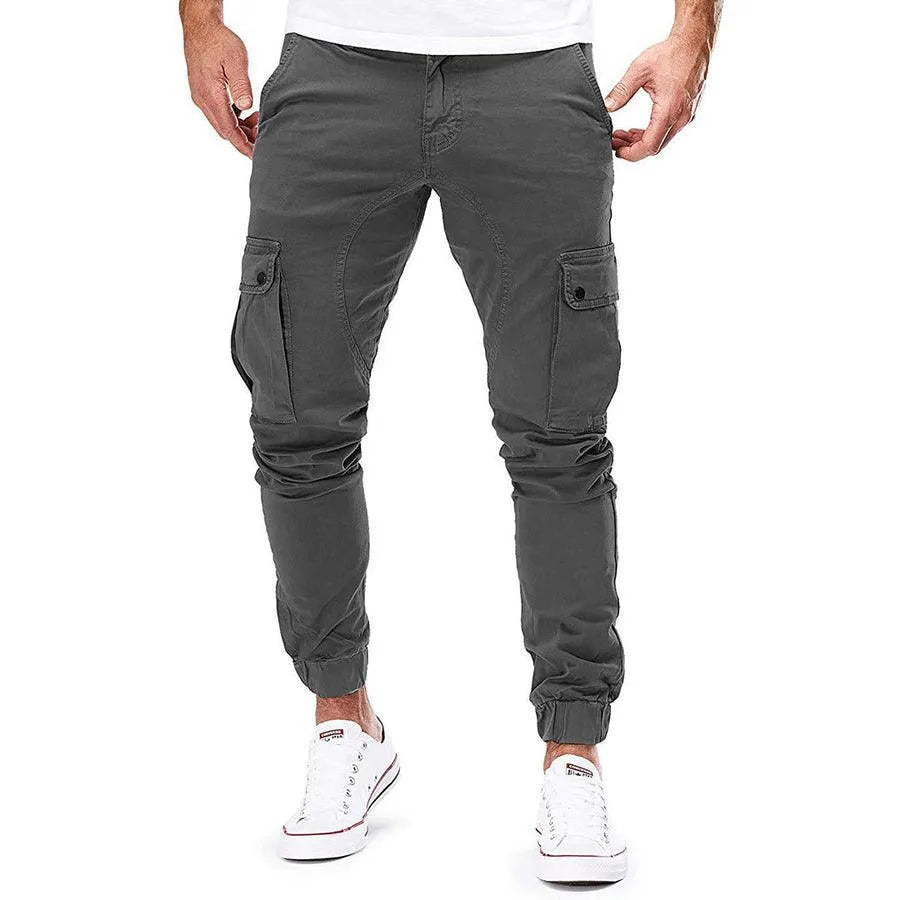 Pantaloni Cargo da Uomo - Vestibilità Jogger e Vita con Coulisse
