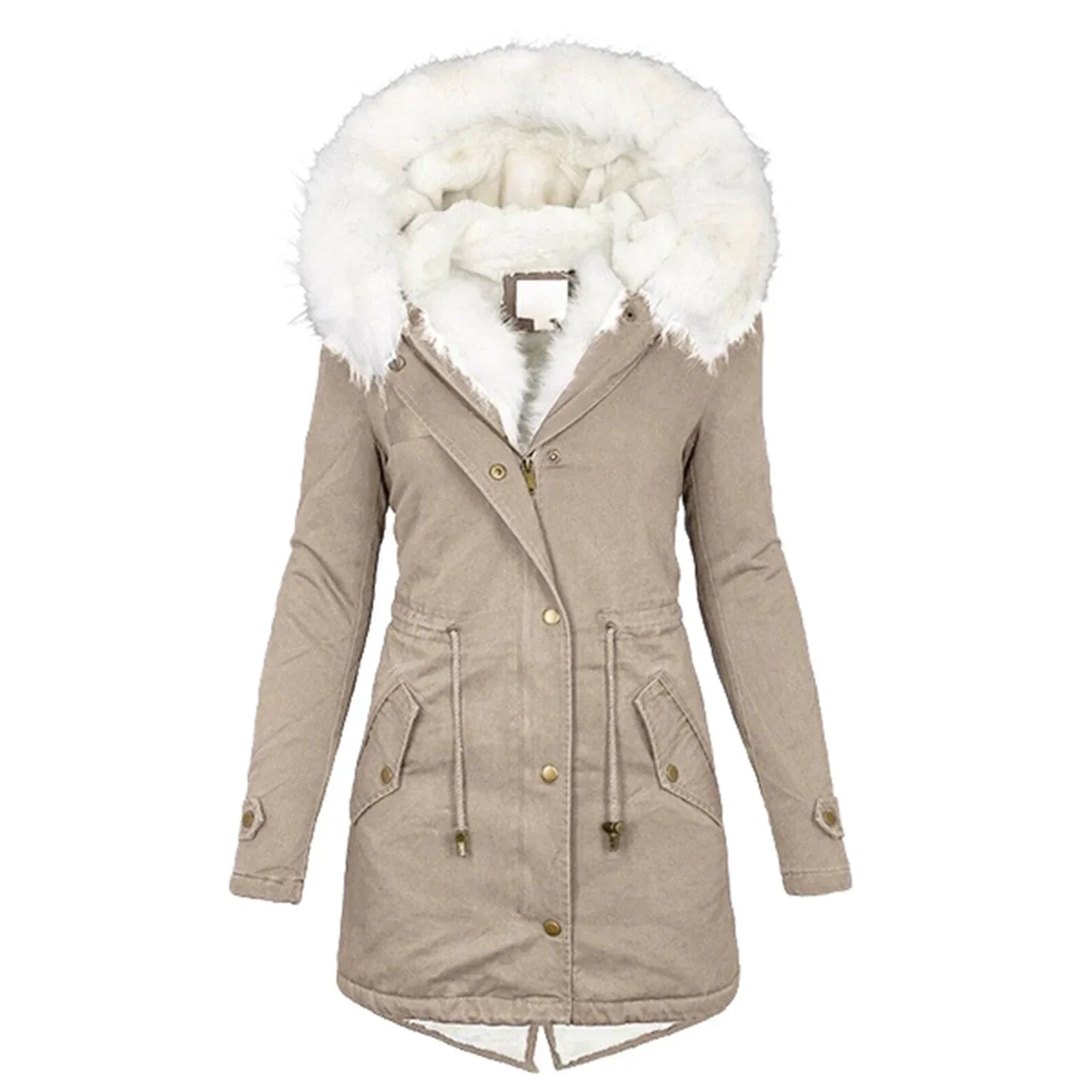 Cappotto da Donna - Parka Lungo e con Cappuccio