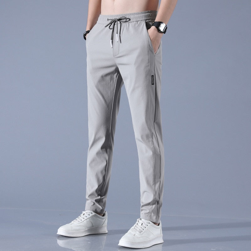 Joggers da Uomo - Vita con Coulisse e Vestibilità Affusolata