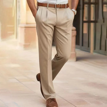 Pantalones elegantes para hombre para un look profesional y refinado