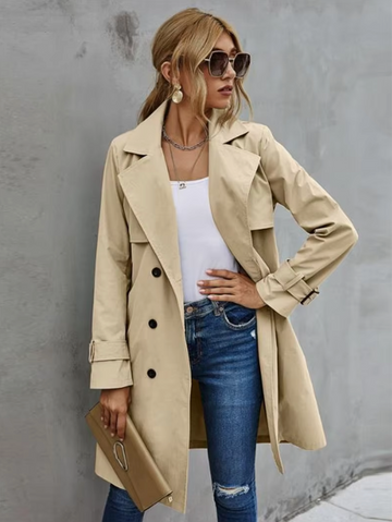 Trench Coat Donna Elegante - Leggero e Antivento