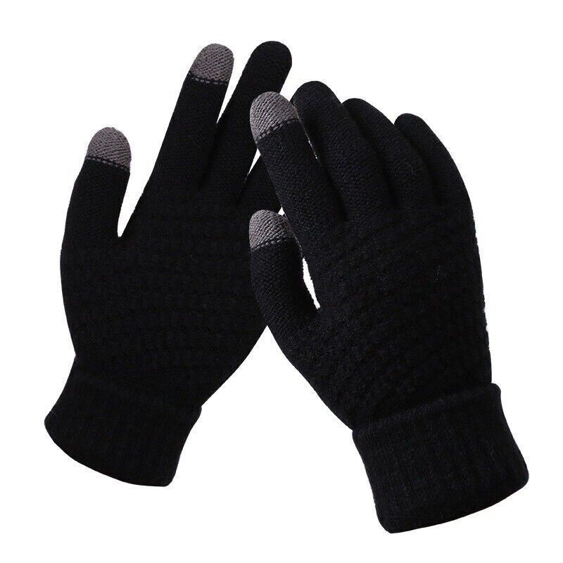 Guantes Unisex - Dedos para Pantalla Táctil y Diseño de Canalé