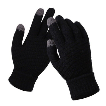 Guantes Unisex - Dedos para Pantalla Táctil y Diseño de Canalé
