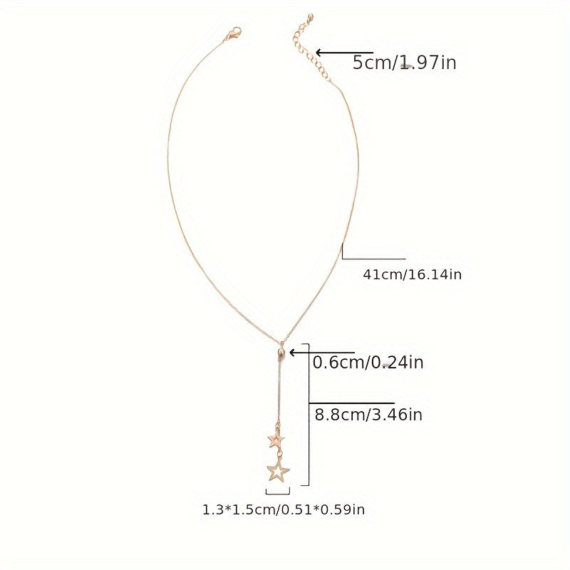 Collana da Donna - Ciondolo Minimalista e Catena Regolabile