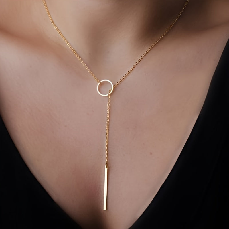 Collar de Mujer - Colgante Minimalista y Cadena Ajustable