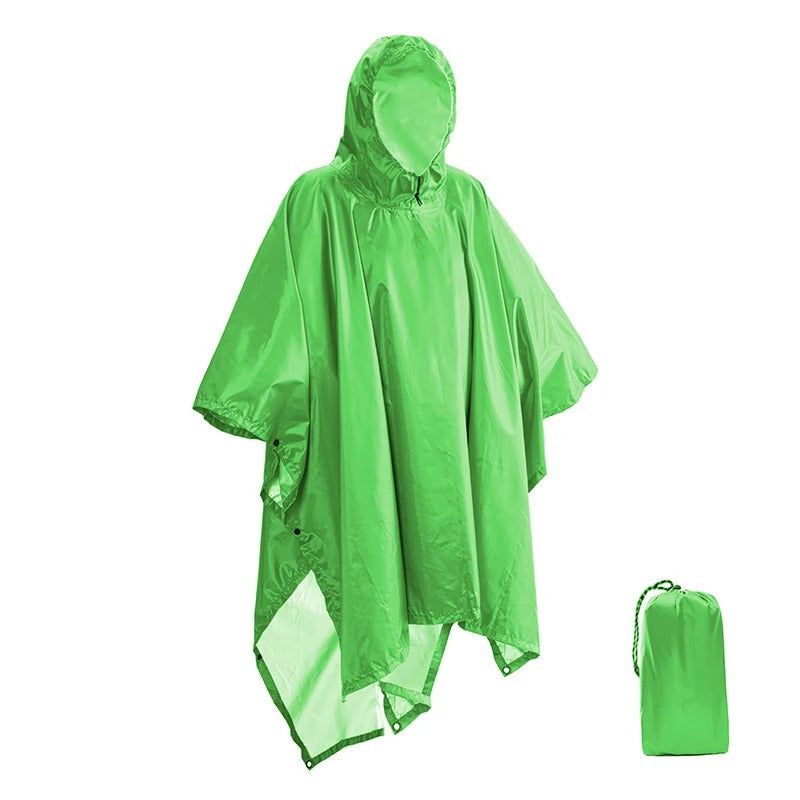 Poncho Antipioggia Unisex con Cappuccio - Design Resistente all'Acqua