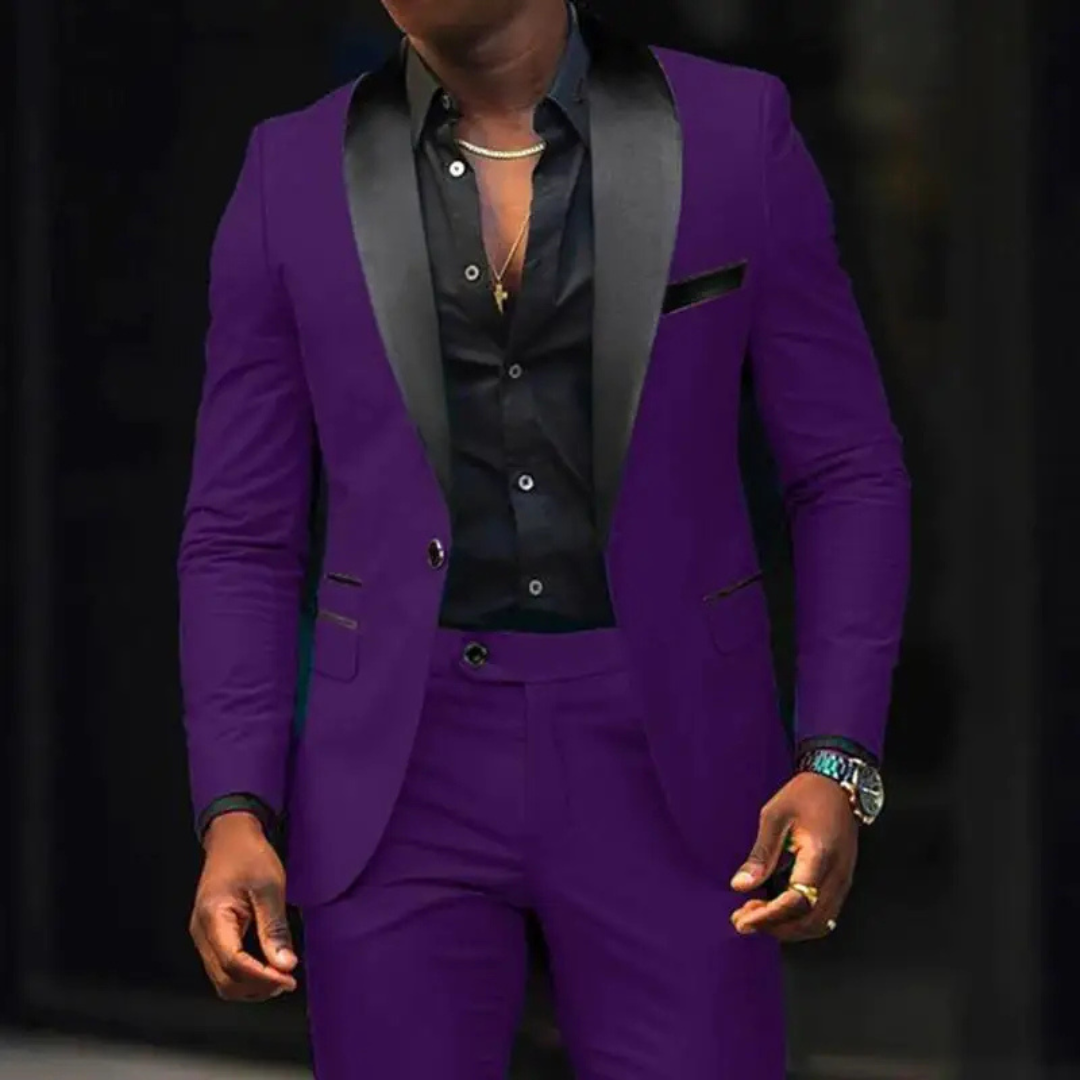 Completo da Uomo - Vestibilità Sartoriale e Revers a Lancia