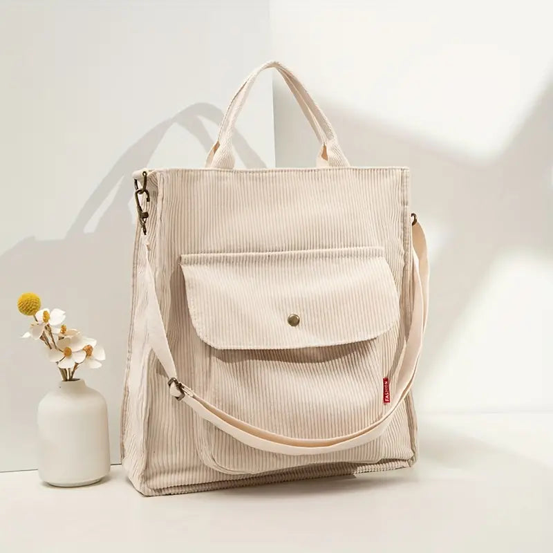 Tote Bag da Donna - Elegante e Spaziosa Borsa a Spalla Quotidiana