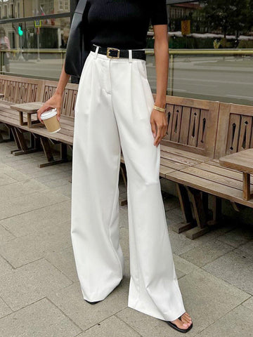 Pantaloni larghi eleganti da donna
