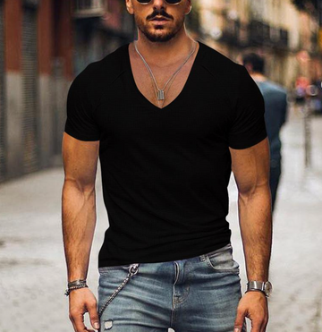 Maglietta Slim Fit Traspirante da Uomo