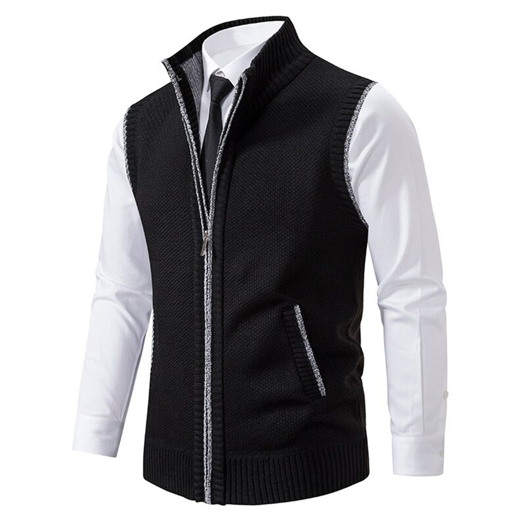 Gilet Elegante e Su Misura con Vestibilità Aderente per Uomo
