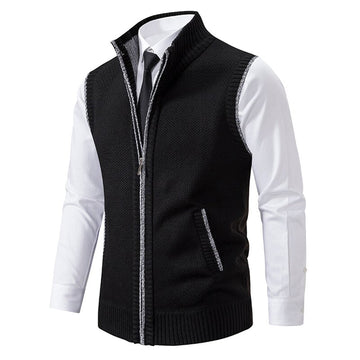 Gilet Elegante e Su Misura con Vestibilità Aderente per Uomo