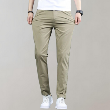 Pantalones de trabajo para hombre slim fit - ligeros y elásticos