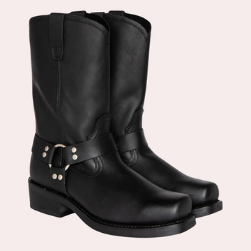 Stivali Cowboy Uomo in Pelle Stile Western - Design Durevole
