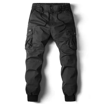 Pantalones Cargo para Hombre - Estilo Jogger y Dobladillo con Puño