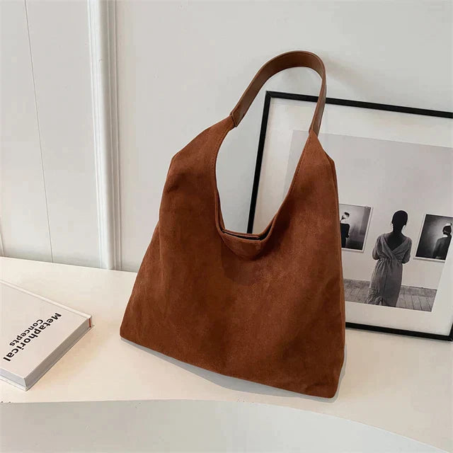 Tote Bag a Secchiello Casual da Donna - Elegante Borsa a Spalla Quotidiana