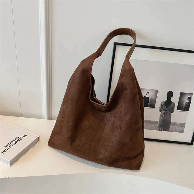 Tote Bag a Secchiello Casual da Donna - Elegante Borsa a Spalla Quotidiana