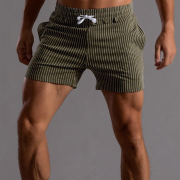 Pantaloncini a Righe Eleganti per Uomo | Ethan