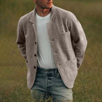Cardigan Uomo Multitasche - Design Caldo e Confortevole