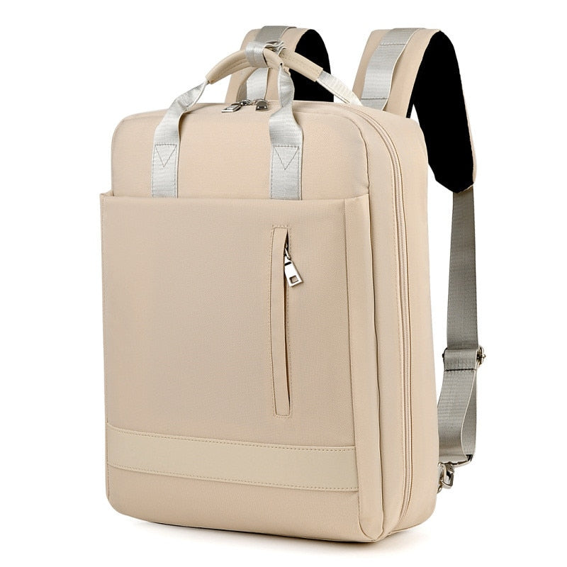Mochila Antirrobo Unisex - Bolsa de Viaje Segura con Carga USB