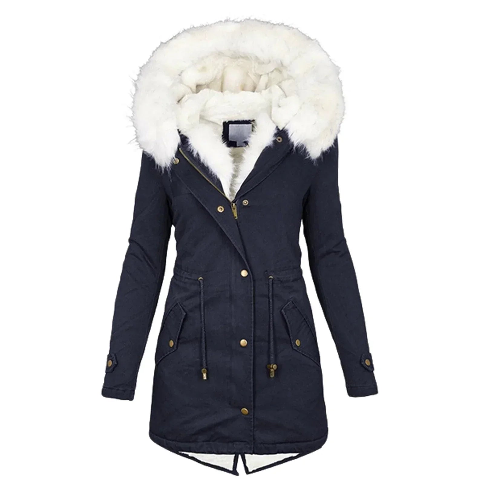 Cappotto da Donna - Parka Lungo e con Cappuccio