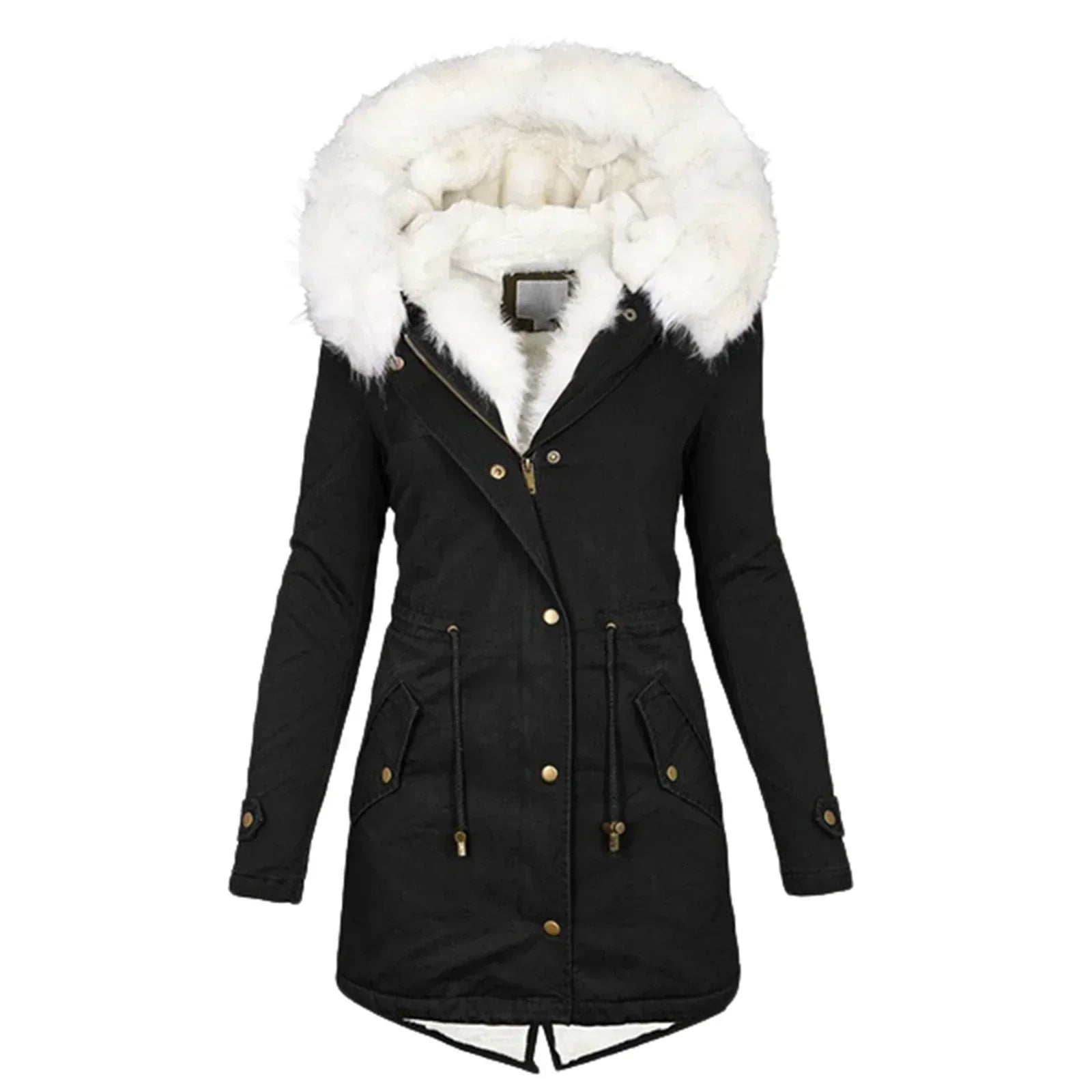 Cappotto da Donna - Parka Lungo e con Cappuccio