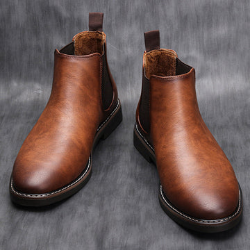 Botas Chelsea para Hombre - Al Tobillo con Paneles Laterales Elásticos
