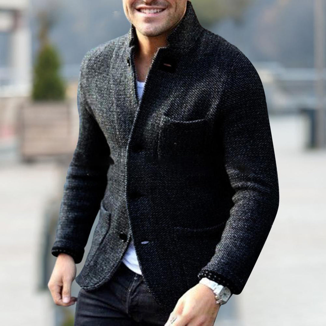 Cardigan Uomo Classico Lavorato a Maglia con Bottoni - Confortevole e Versatile