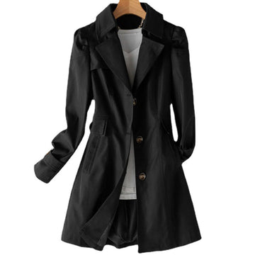 Trench Coat Lungo Donna - Antivento & Elegante