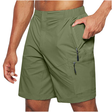 Pantaloncini Cargo da Uomo Impermeabili per Attività all'Aperto