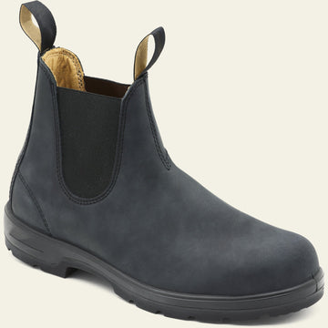 Botas Chelsea para Hombre - Slip-On al Tobillo con Dobles Lengüetas