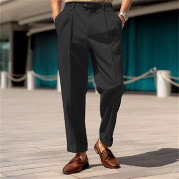 Pantaloni Eleganti e Comodi da Uomo con Taglio Dritto