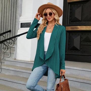 Cardigan Donna a Maglia Aperta - Casual, Elegante e Confortevole