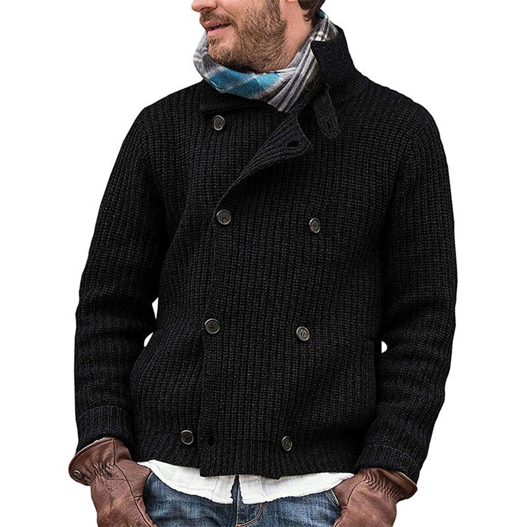 Cardigan Uomo Vintage Lavorato a Maglia - Stile Moderno e Confortevole