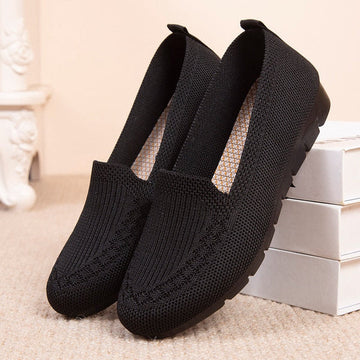 Mocasín de mujer - Slip-On y empeine trenzado