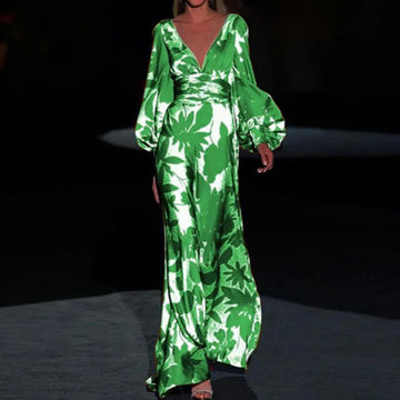 Abito Elegante e Confortevole con Scollo a V per Donna | Selina