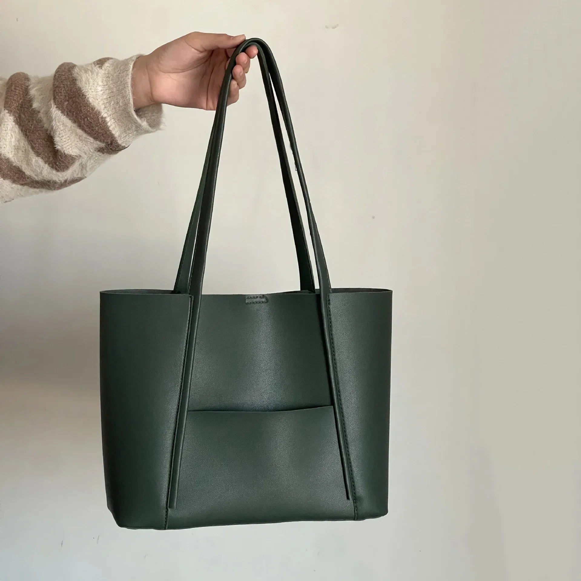 Tote Bag Donna con Manico Superiore - Spaziosa Borsa Quotidiana