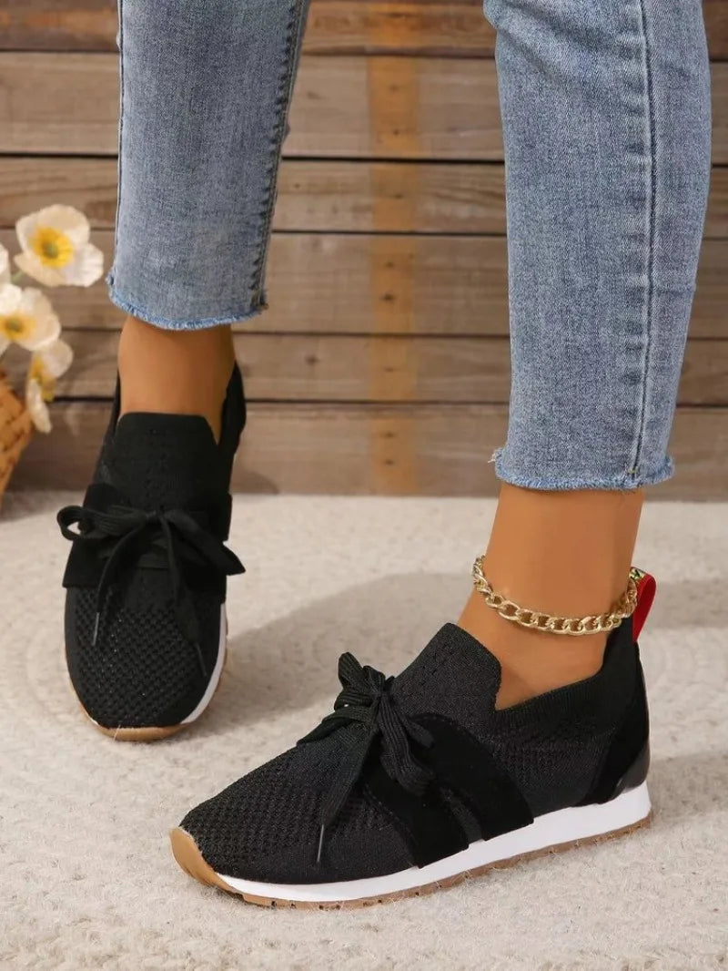Scarpe Ortopediche da Donna in Mesh con Lacci