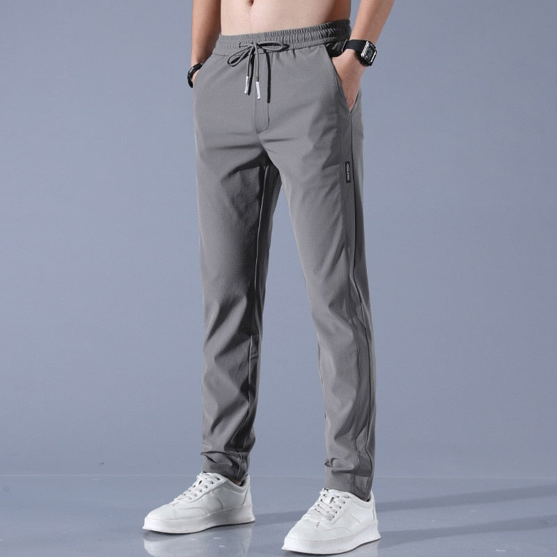 Joggers da Uomo - Vita con Coulisse e Vestibilità Affusolata