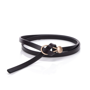 Eulalie - Cintura de piel vintage para mujer