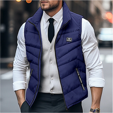 Chaleco para Hombre - Plumífero y Cuello Alto