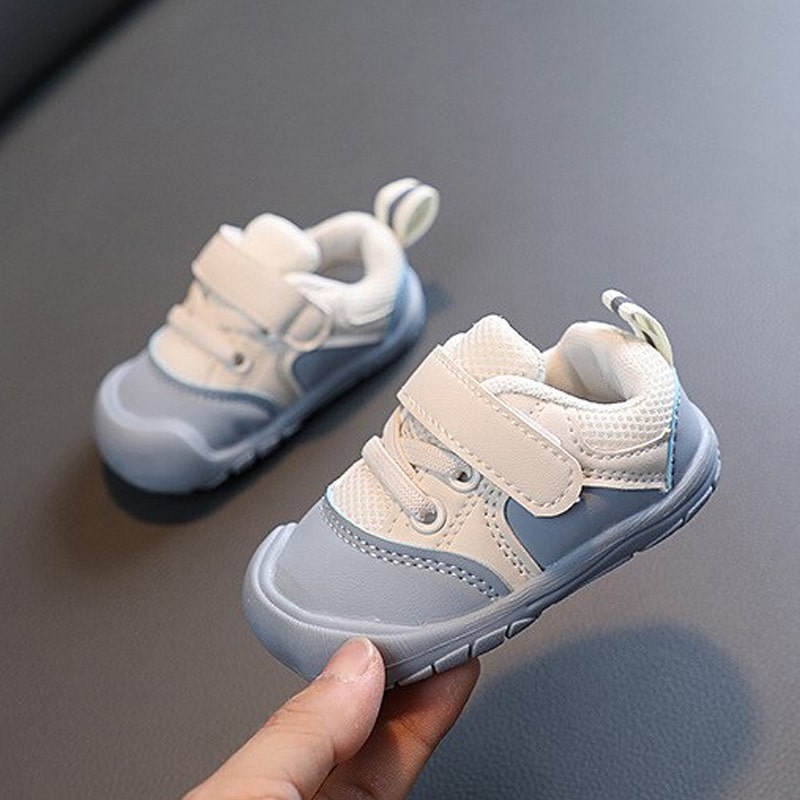 Scarpe Unisex da Bebè Primi Passi - Leggere con Cinturino Regolabile