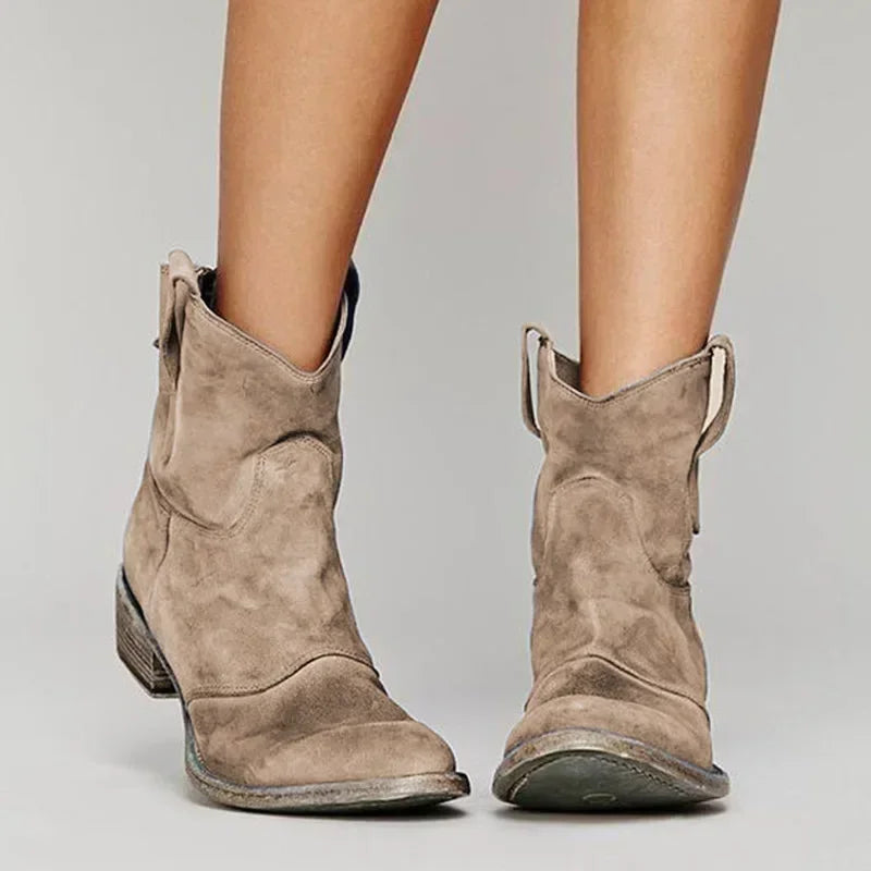 Stivaletti Western Vintage da Donna