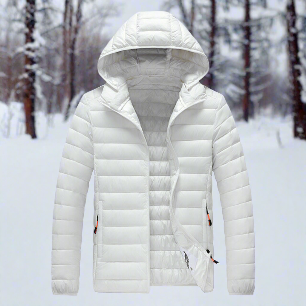 Giubbotto Imbottito da Uomo - Con Cappuccio Integrato